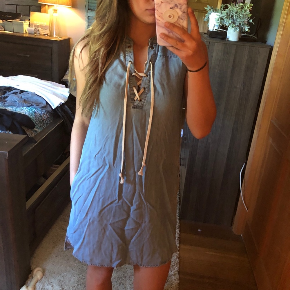 Chambray dress